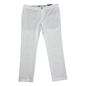 NWT - CALLAWAY GOLF White Summer Lightweight Casual Pants Mens 36x30